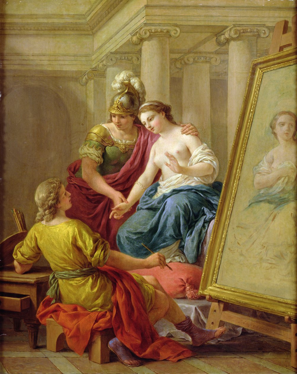 Apelles amoureux de la maîtresse d