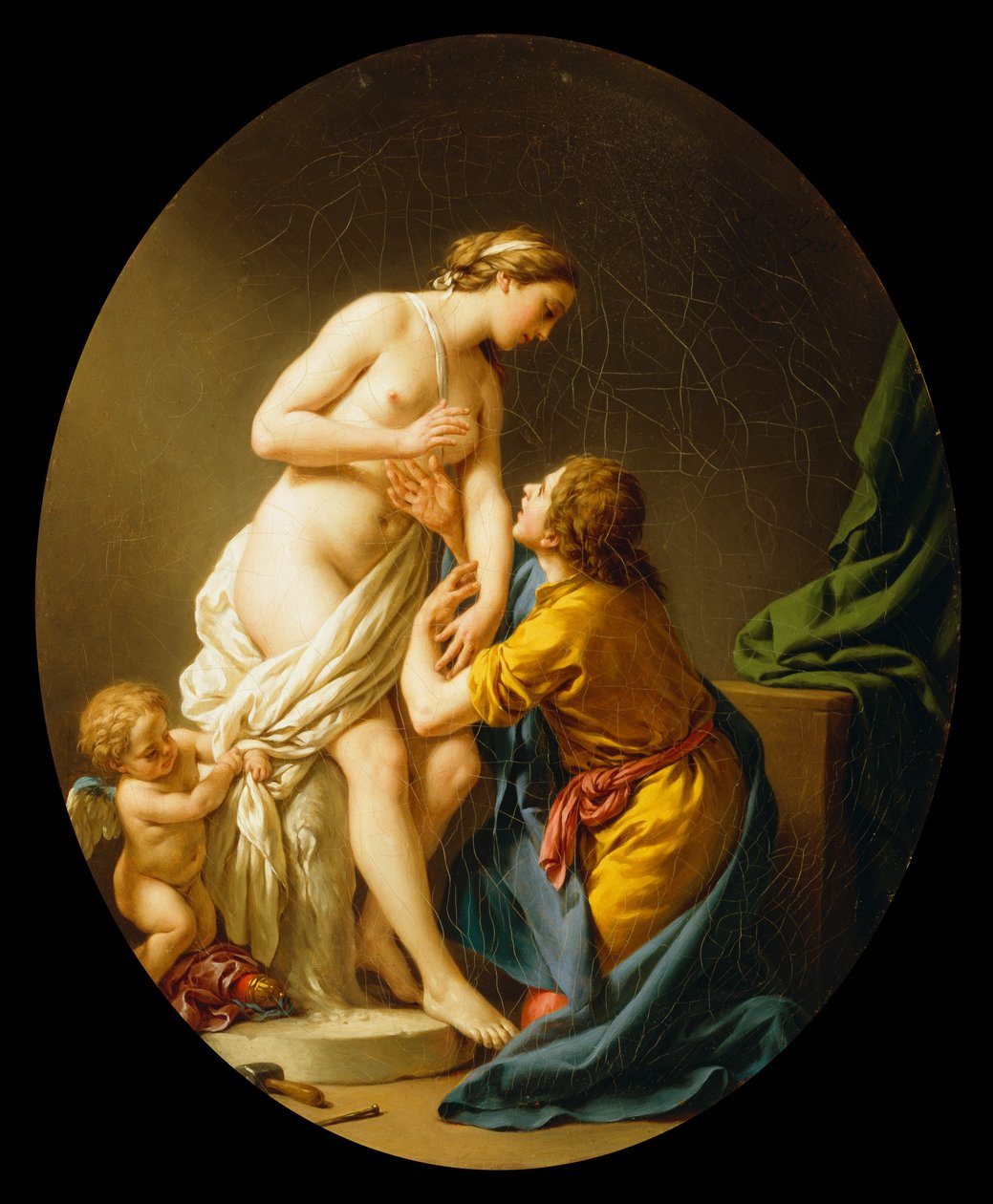 Pygmalion et Galatée, 1781 - Louis Jean François Lagrenée