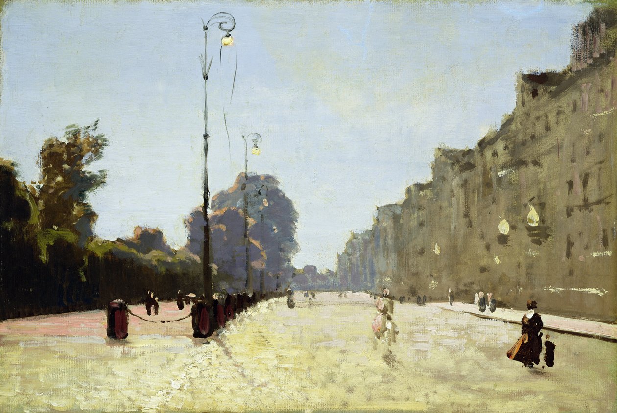La belle vue à Kassel - Louis Kolitz