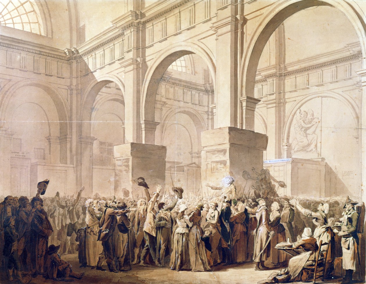 Le Triomphe de Marat (24 avril 1793) - Louis Leopold Boilly