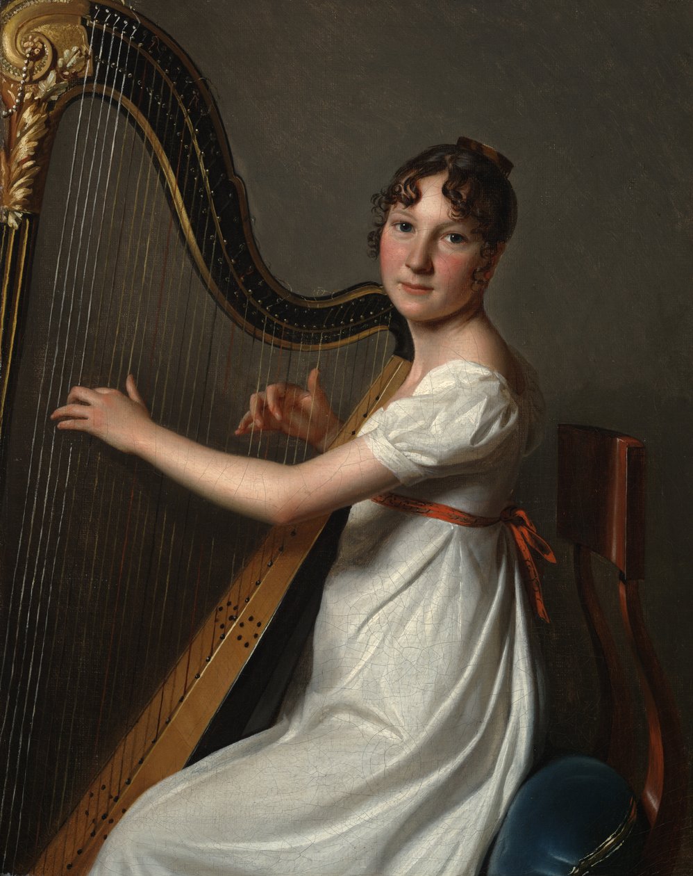 La jeune harpiste, vers 1804-1806 - Louis Leopold Boilly