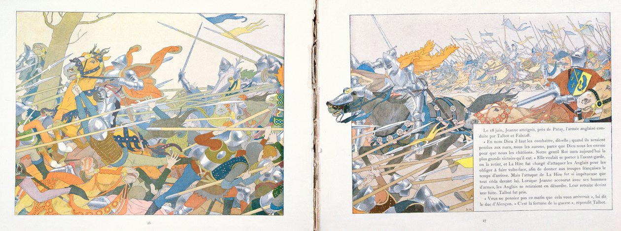 La Bataille de Patay, illustration de 