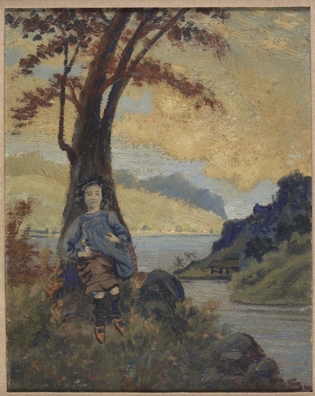 Fille italienne, c.1913 - Louis Michel Eilshemius