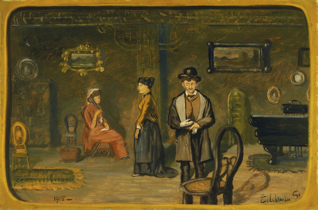 Le prétendant rejeté - Louis Michel Eilshemius