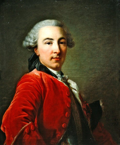 Portrait du Marquis Edouard Jean de Luker - Louis Michel van Loo