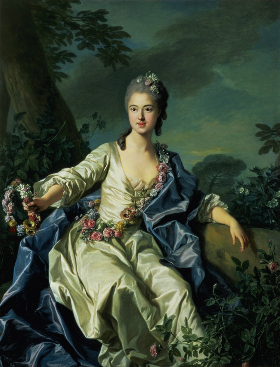 La Comtesse de Beaurepaire, 1776 - Louis Michel van Loo