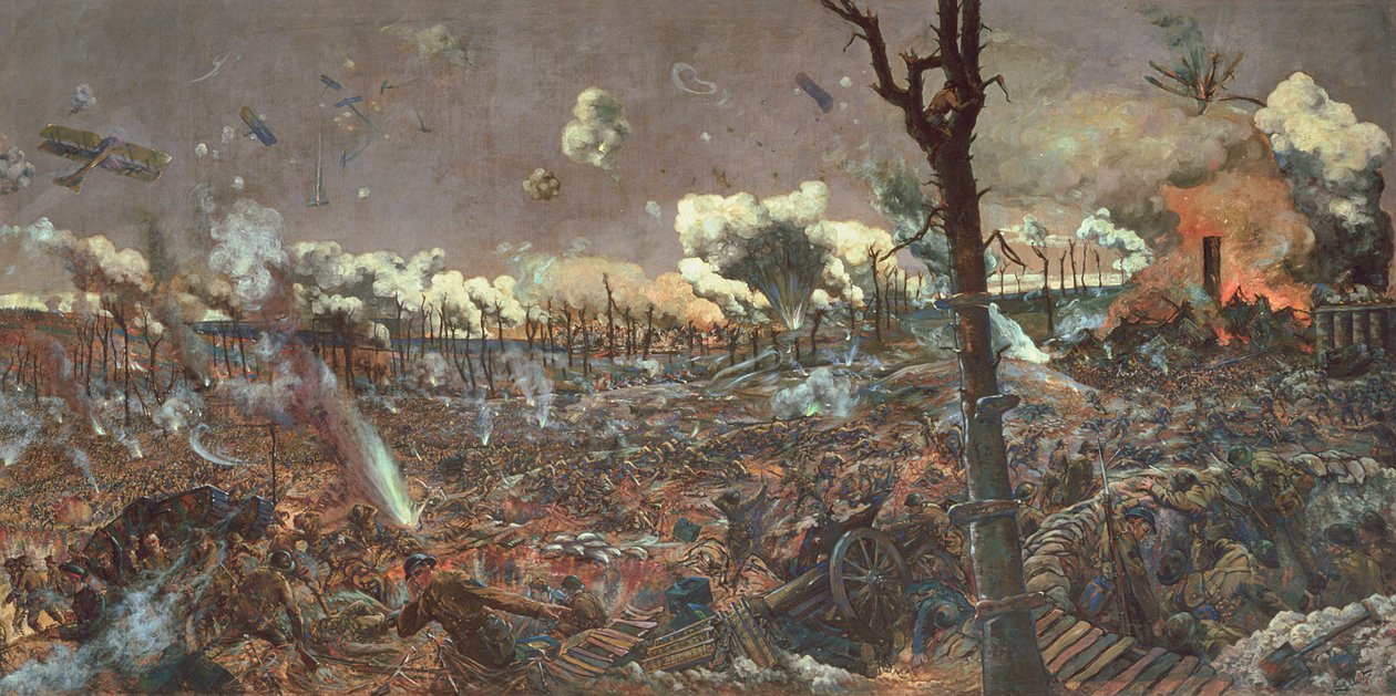Bataille de Courcelette, 1918 - Louis Weirter