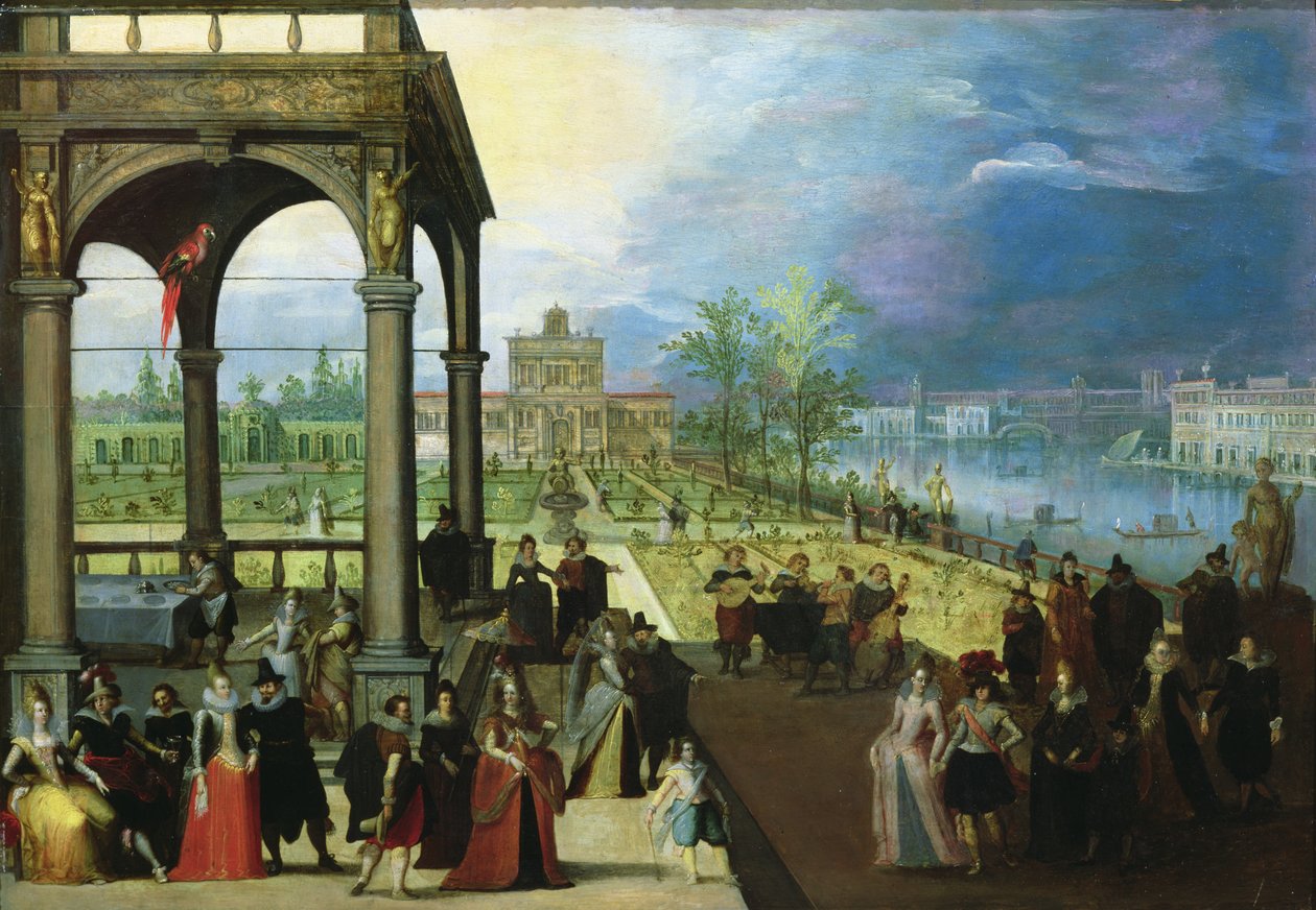 Festin dans un palais - Louis de Caullery
