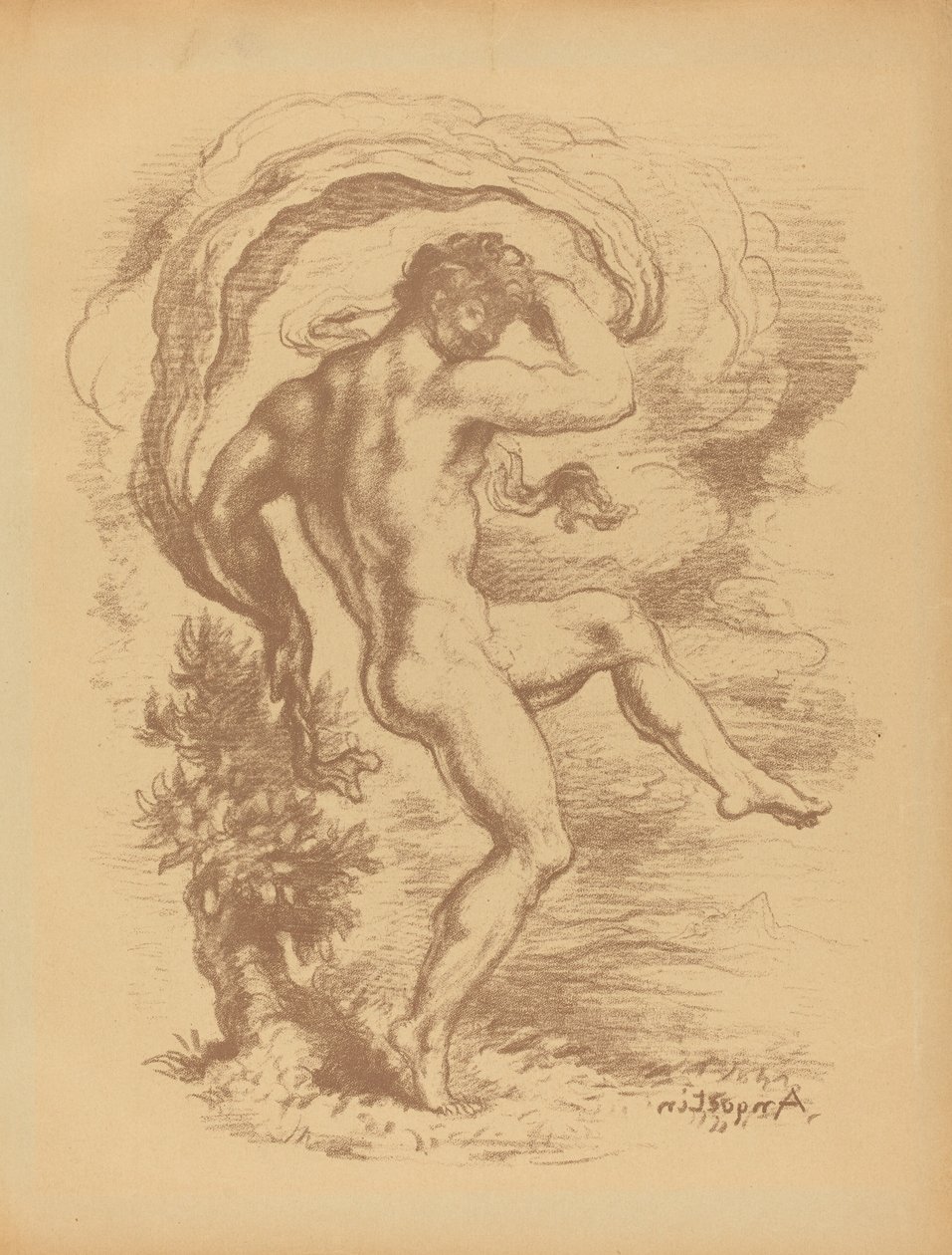 Nu dansant - Louis Anquetin