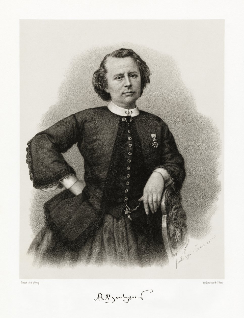 Rosalie Bonheur, 1865-66 - Louis Auguste Bisson