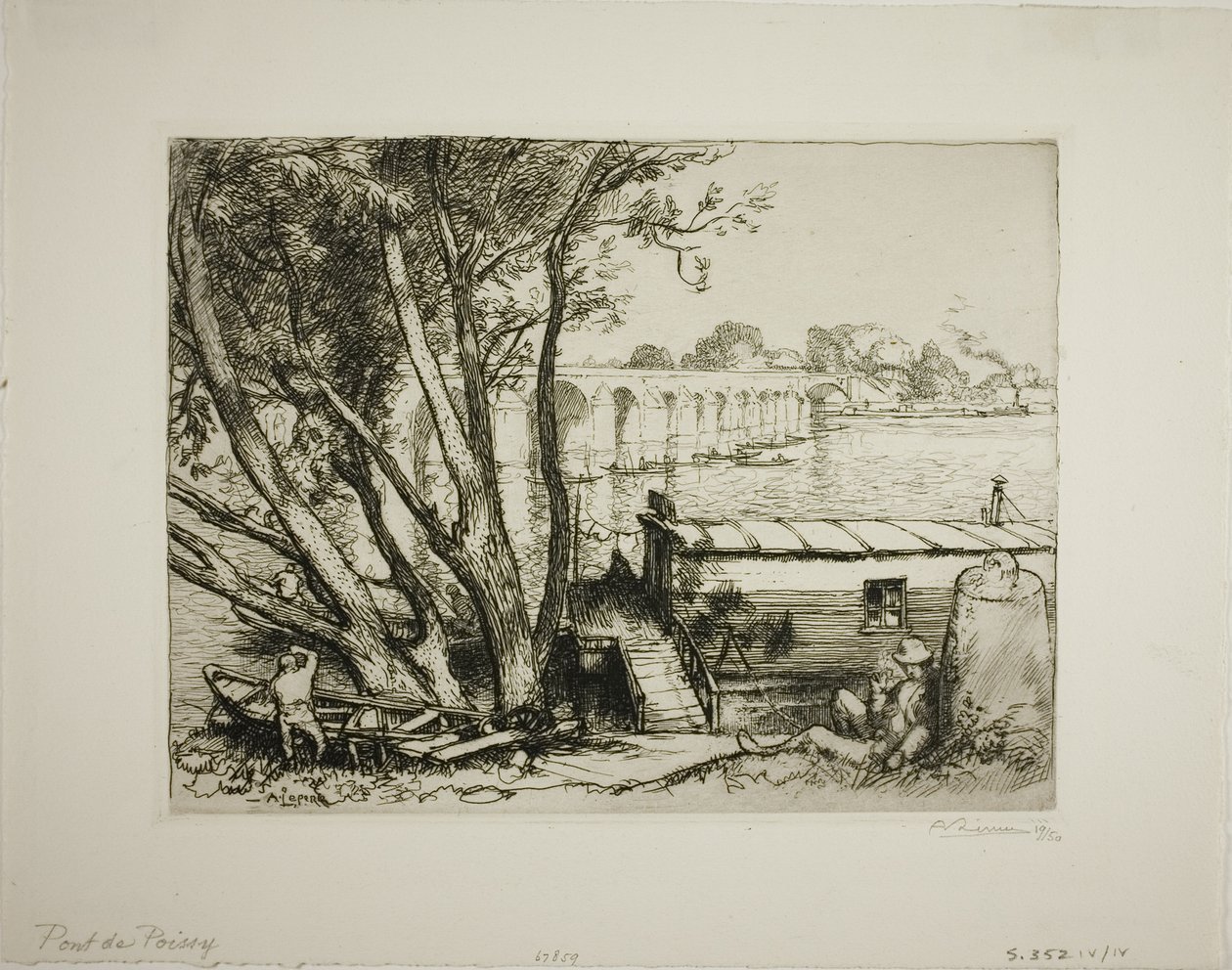 Poissy - Louis Auguste Lepère