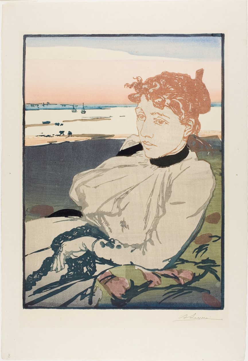 The Convalescent, Madame Lepère - Louis Auguste Lepère