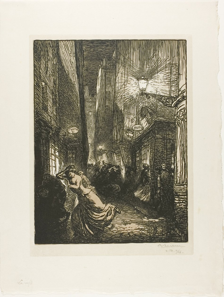 Le raid - Louis Auguste Lepère