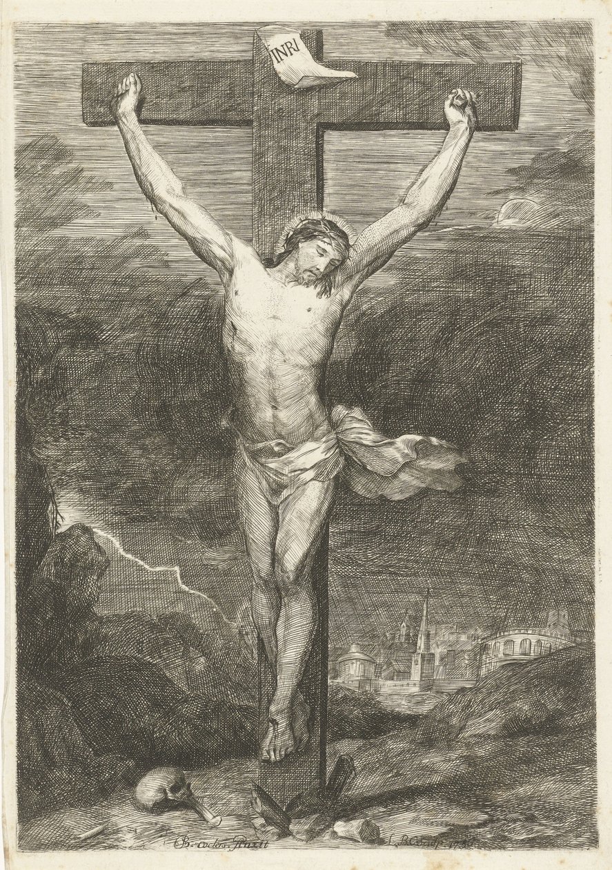 Christ en croix - Louis Bernard Coclers
