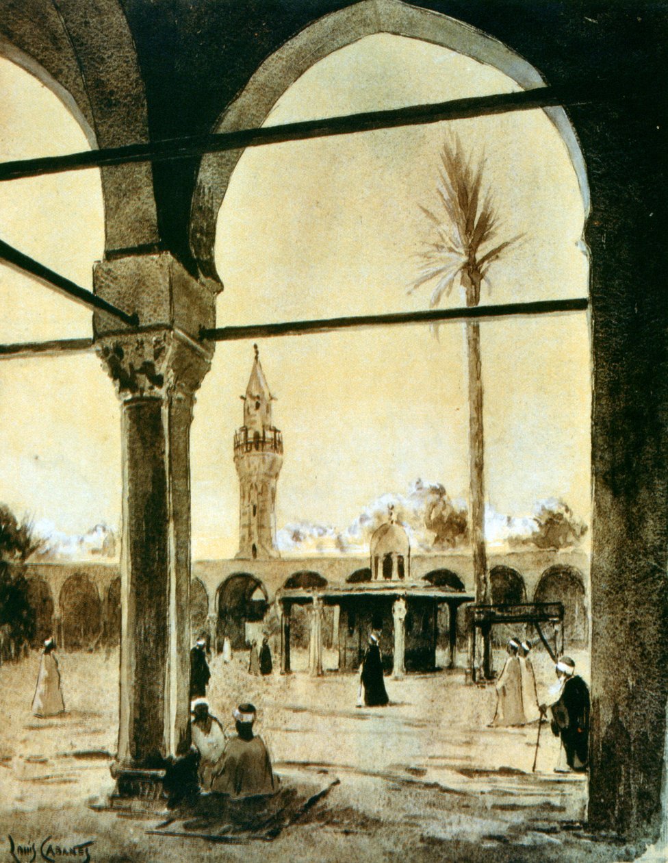 Mosquée, Le Caire, Égypte, 1928 - Louis Cabanes