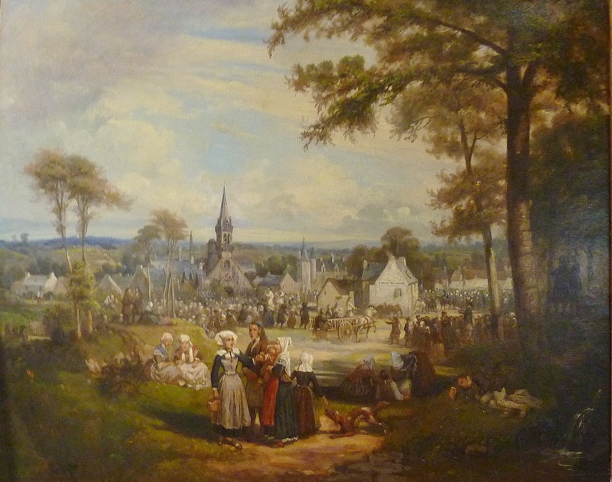 French: Kermesse bretonne (Notre-Dame-de-Confort). - Louis Caradec