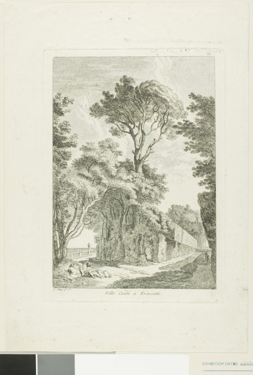 La ville de Conti à Frascati - Louis Chaix