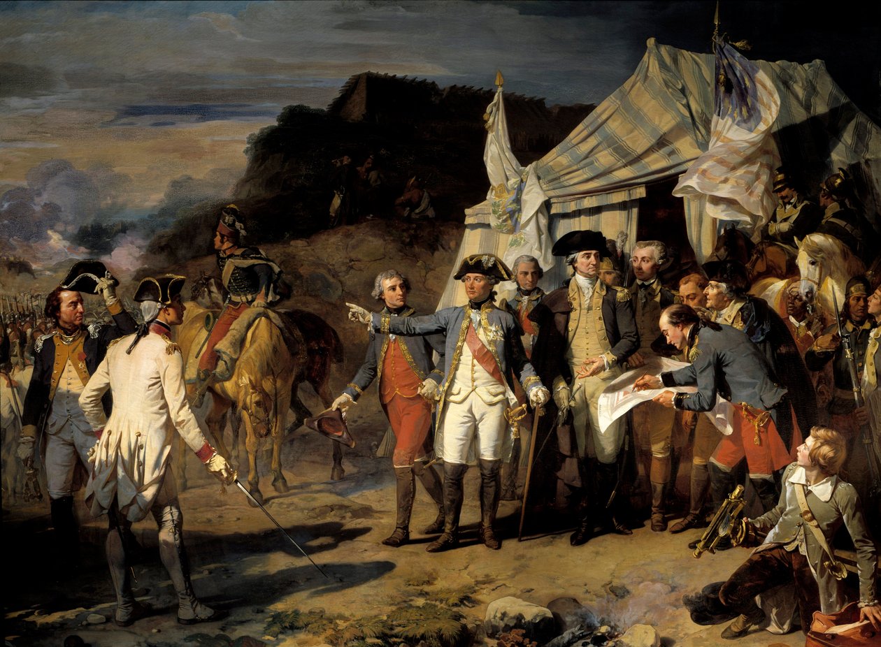 Le siège de Yorktown - Louis Charles Auguste Couder