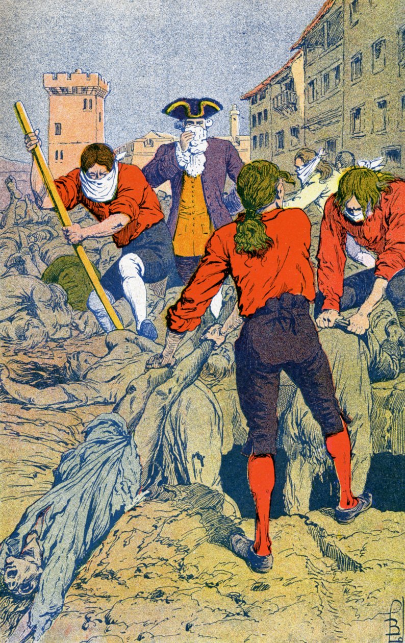 Peste de Marseille - Louis Charles Bombled