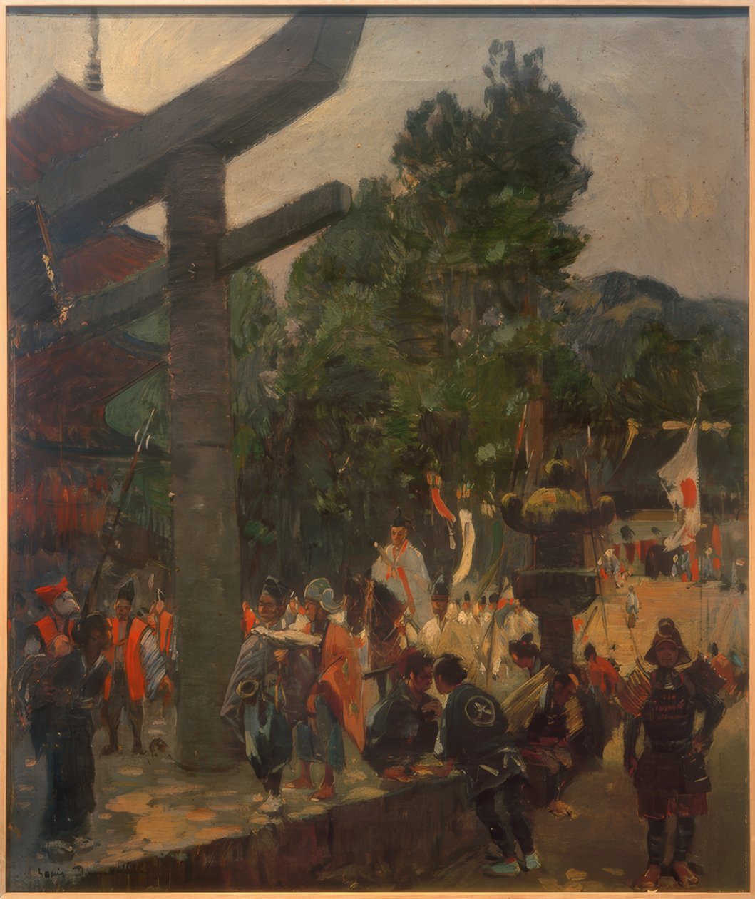 Fête à Nikkô - Louis Dumoulin