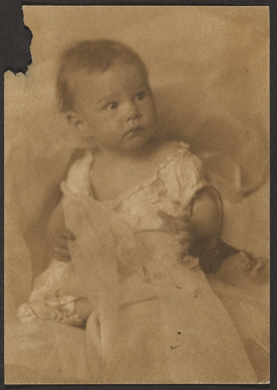 [Bébé avec tulle] - Louis Fleckenstein