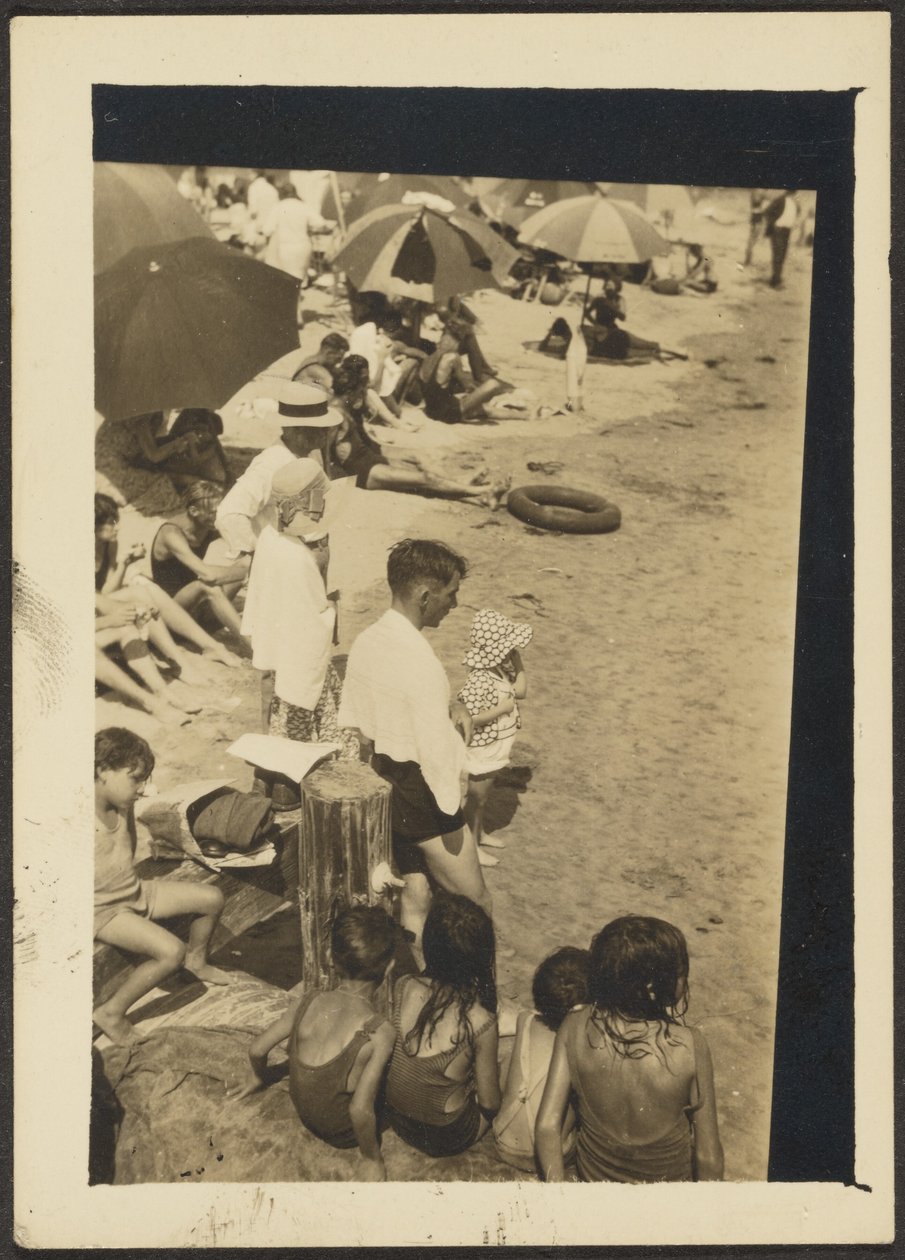 [Scène de plage] - Louis Fleckenstein