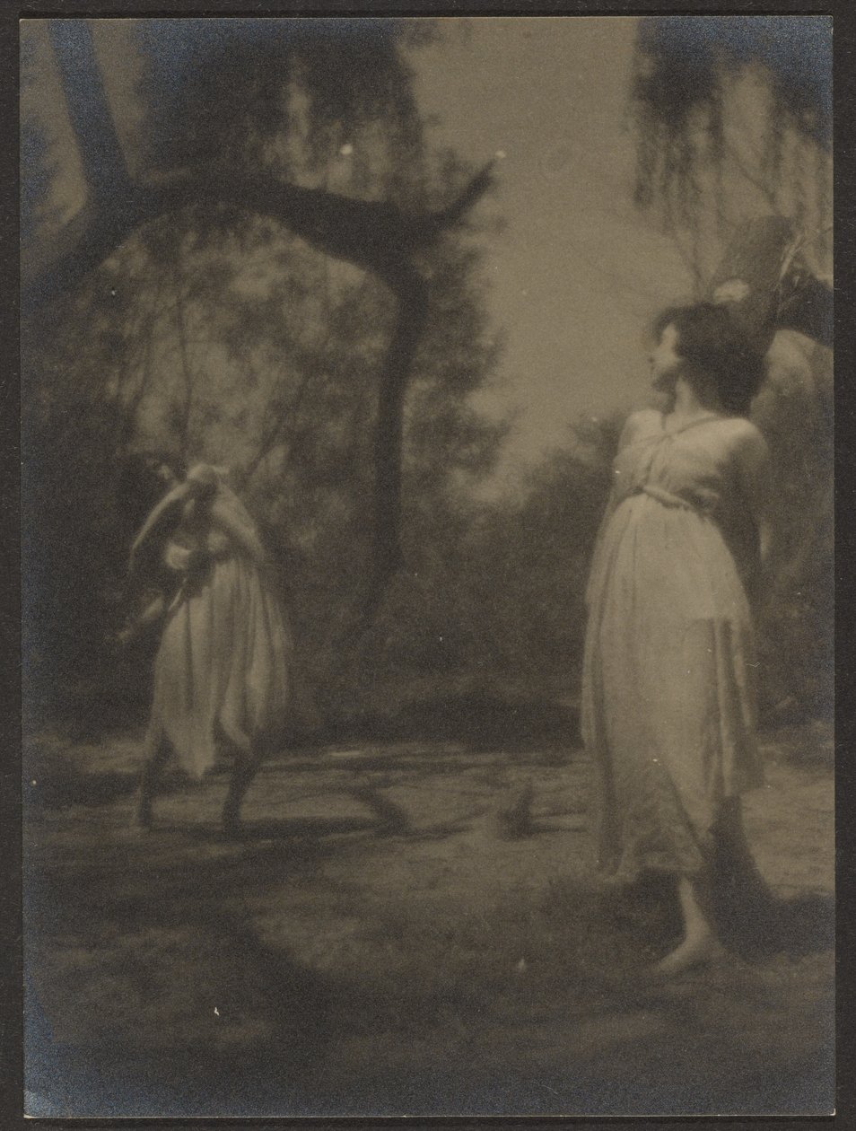 [Danseurs dans le jardin] - Louis Fleckenstein