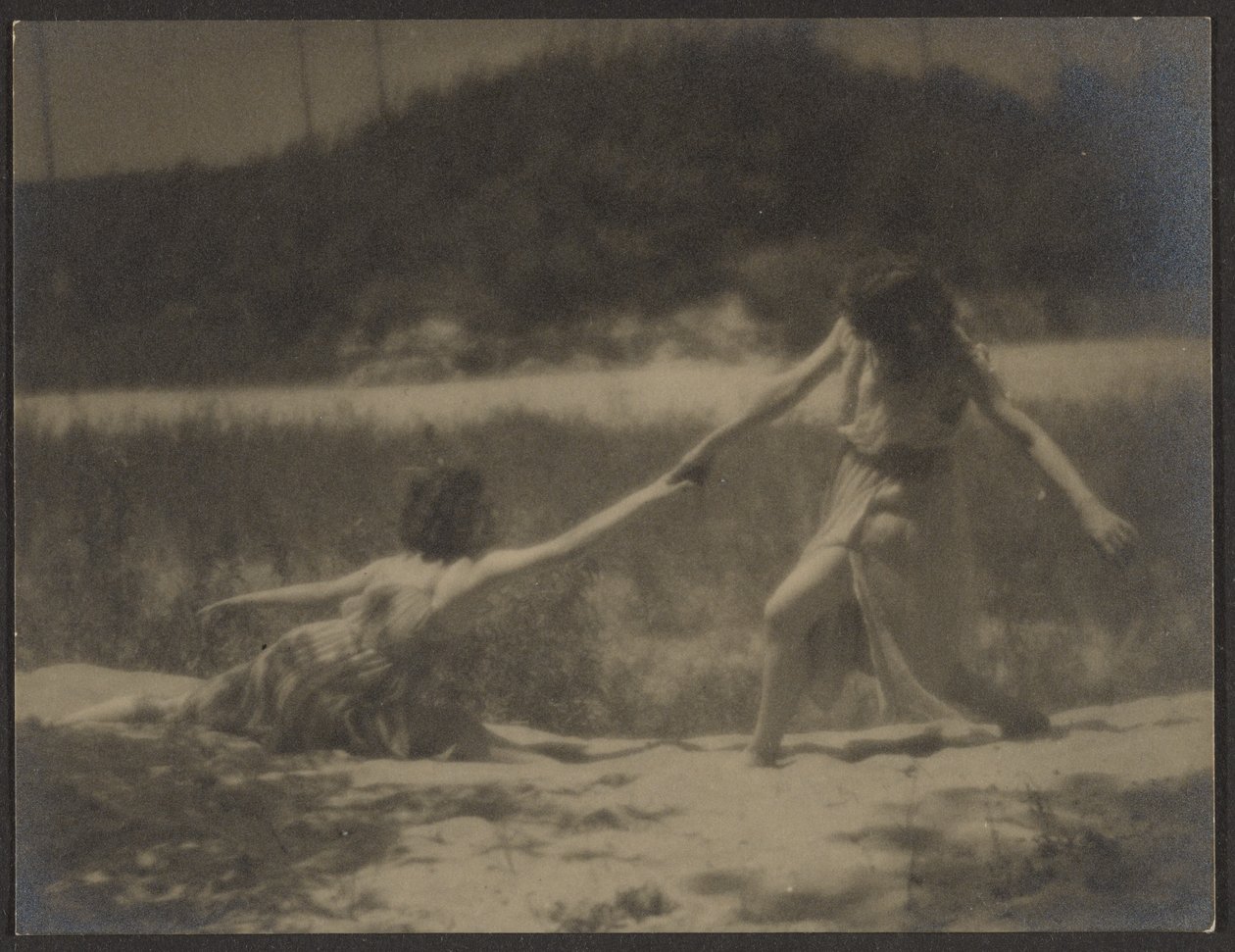 [Danseurs dans le jardin] - Louis Fleckenstein