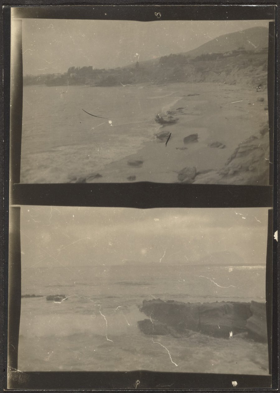 [Double cadre - Paysages marins] - Louis Fleckenstein