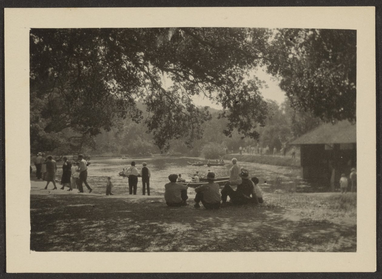 [Figures dans le parc] - Louis Fleckenstein