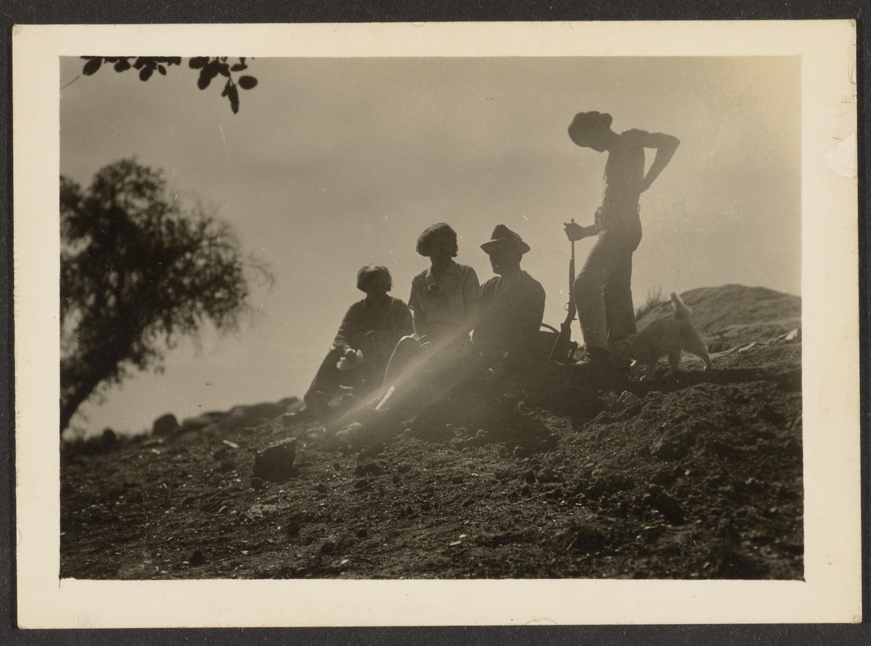 [Groupe sur la colline] - Louis Fleckenstein