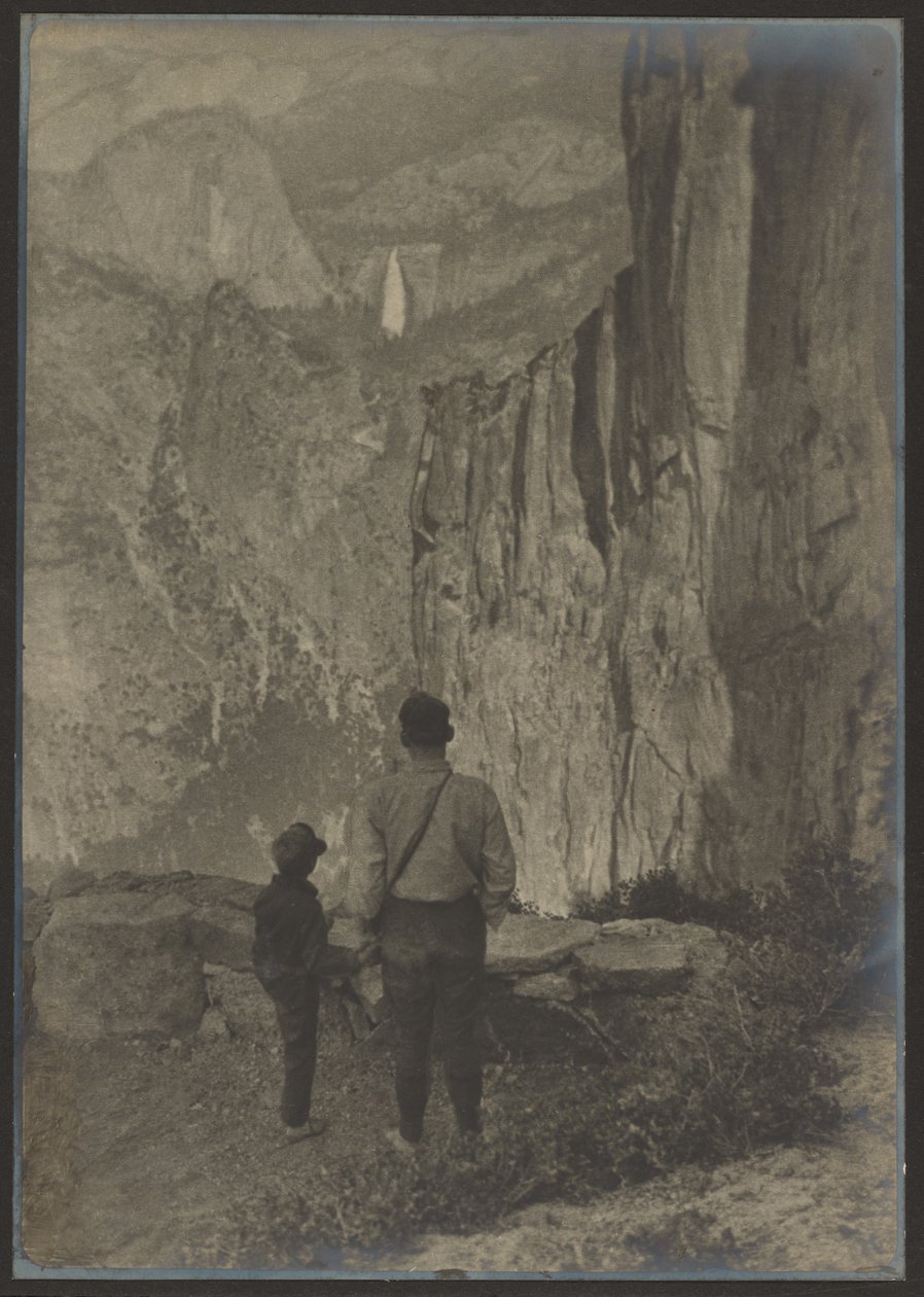Chutes de Nevada depuis le sentier Ledge, Yosemite - Louis Fleckenstein