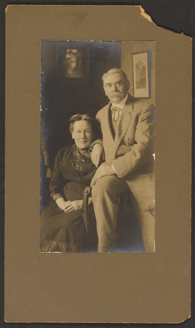 [Portrait de Fleckenstein et de sa femme] - Louis Fleckenstein