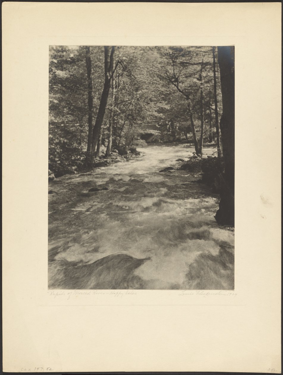 Rapides de la rivière Merced - Happy Isles - Louis Fleckenstein