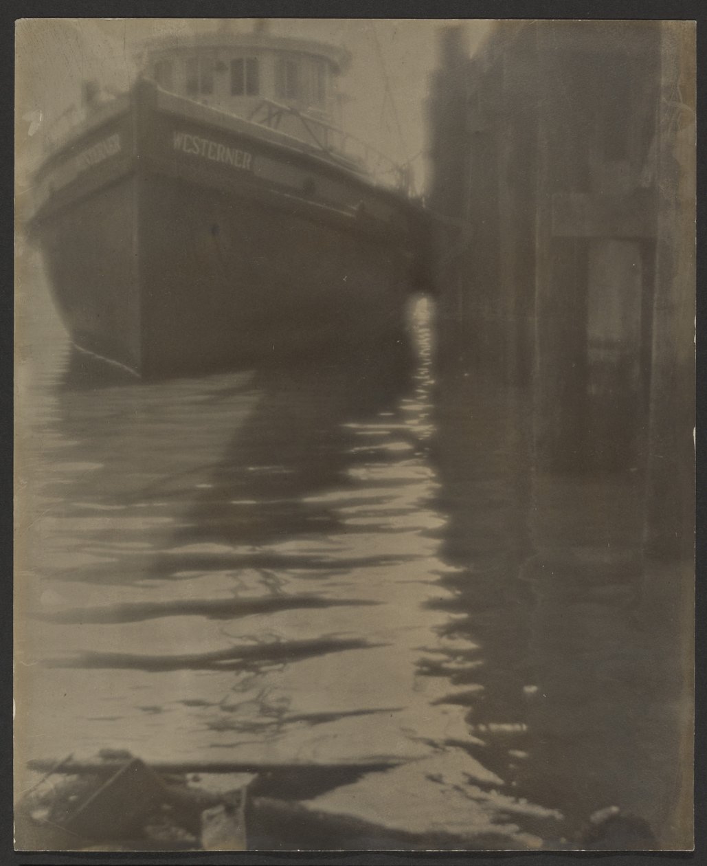 [Navire dans un port] - Louis Fleckenstein