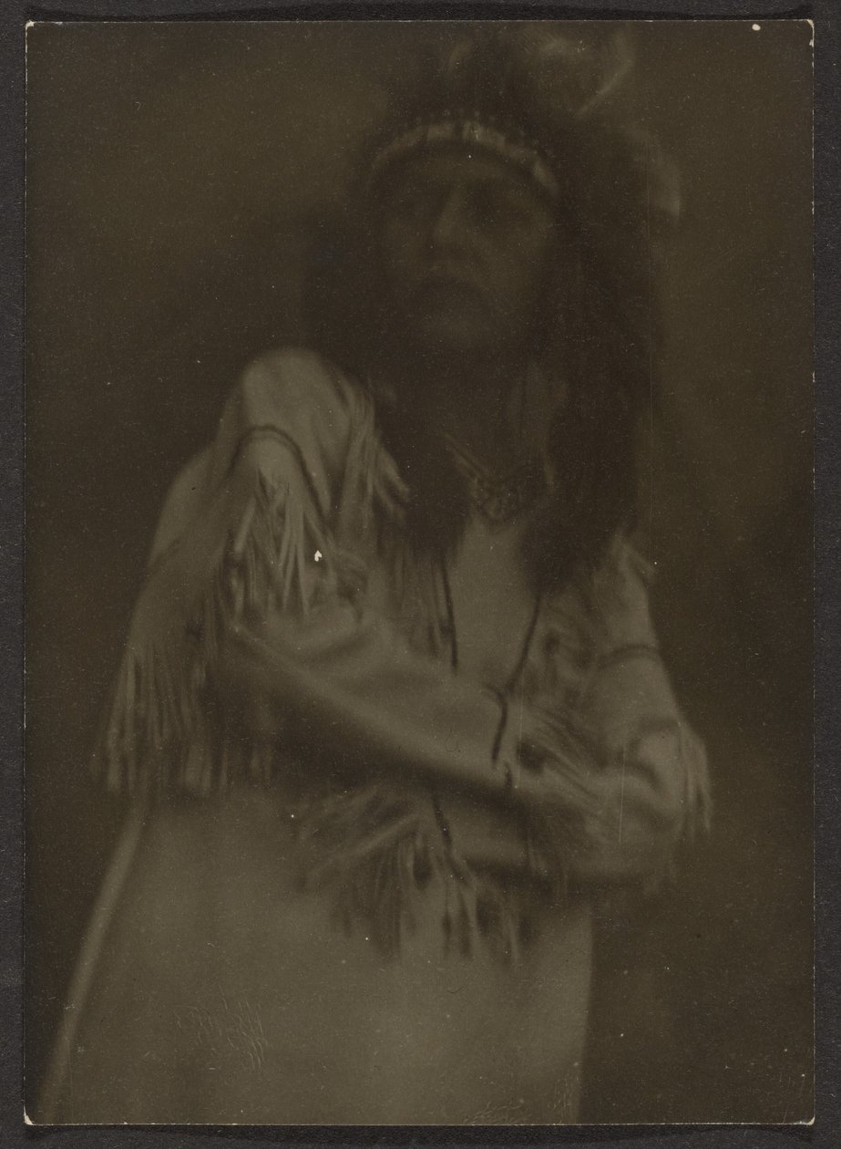 [Femme habillée en Amérindienne] - Louis Fleckenstein