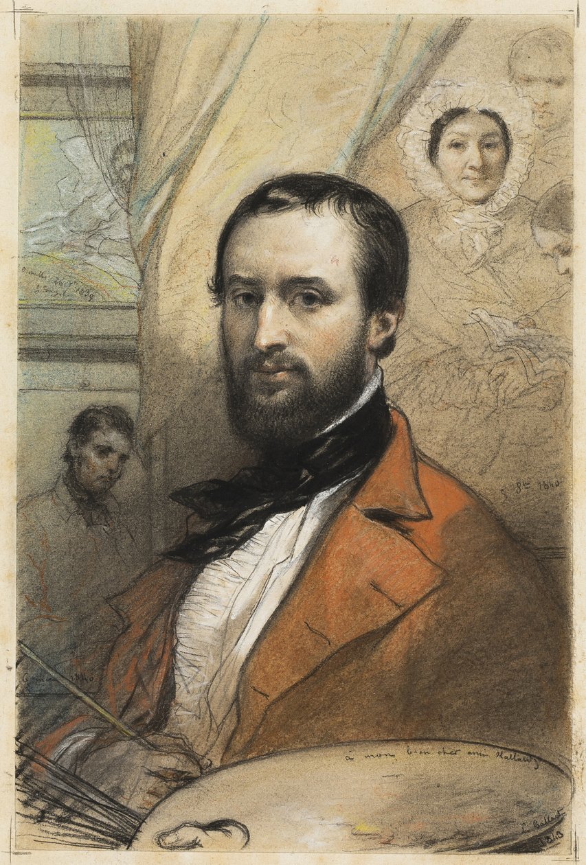 Autoportrait - Louis Gallait