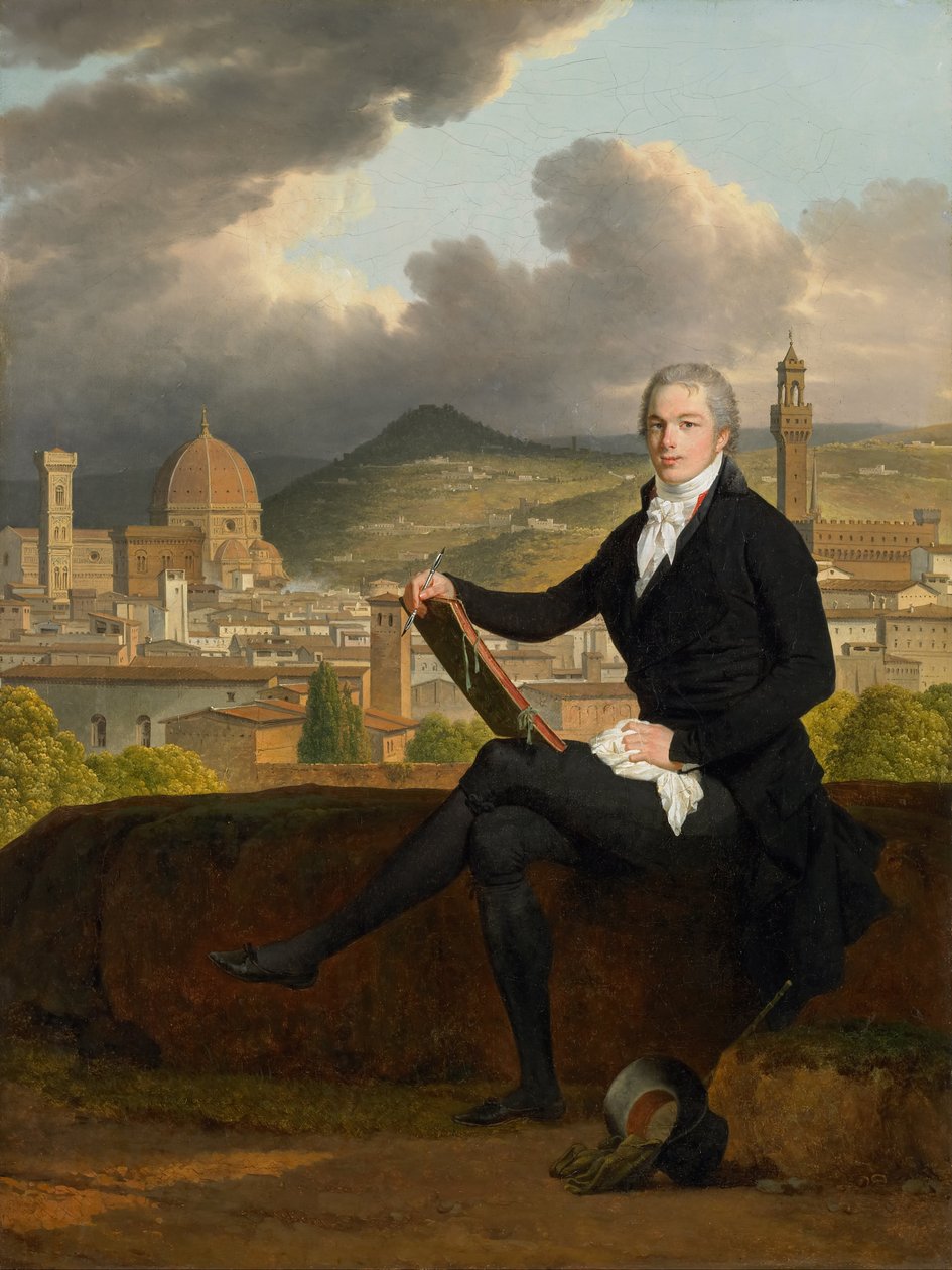 Portrait du Dr. Thomas Penrose (1769-1851) - Louis Gauffier