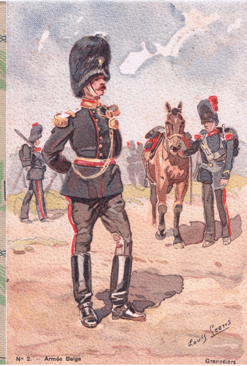 Grenadiers, Carte Postale, Années 1920 - Louis Geens