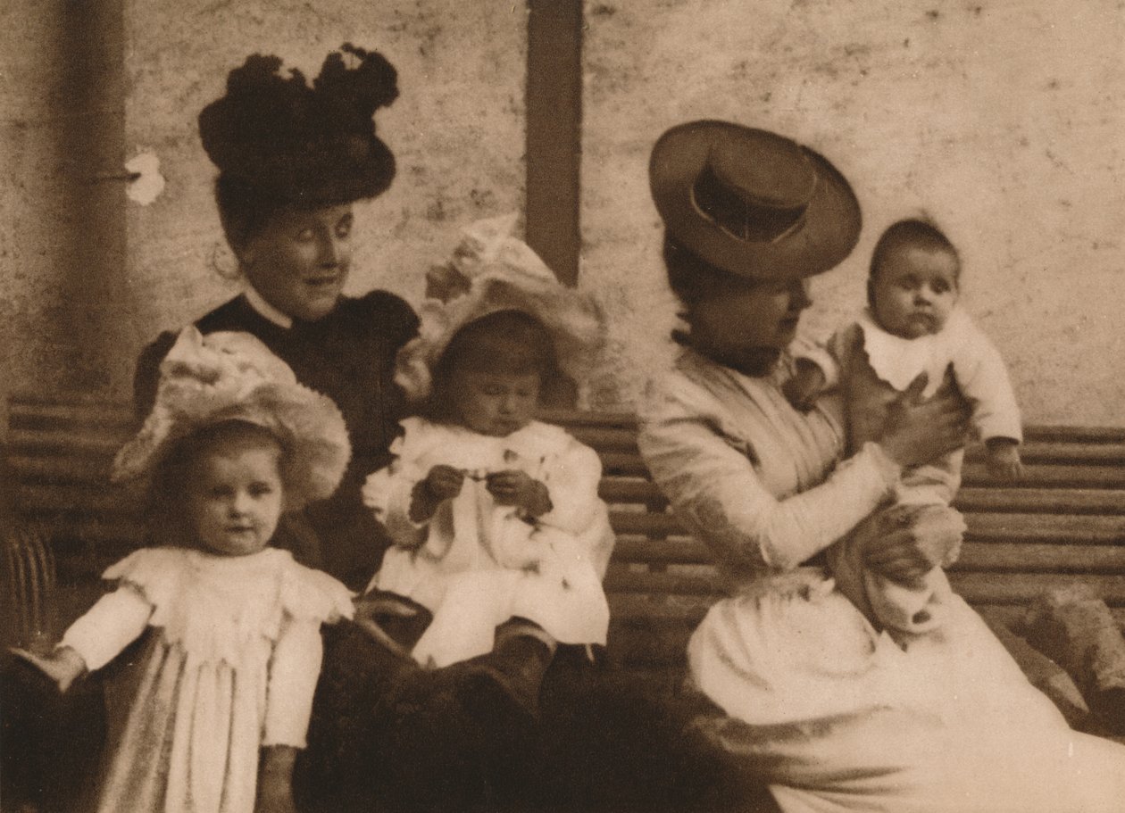 Femmes et enfants, 1937 - Louis Guichard