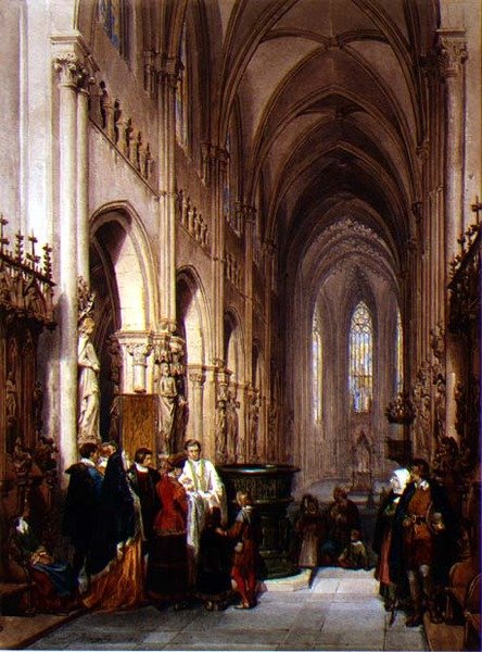 Baptême - Louis Haghe