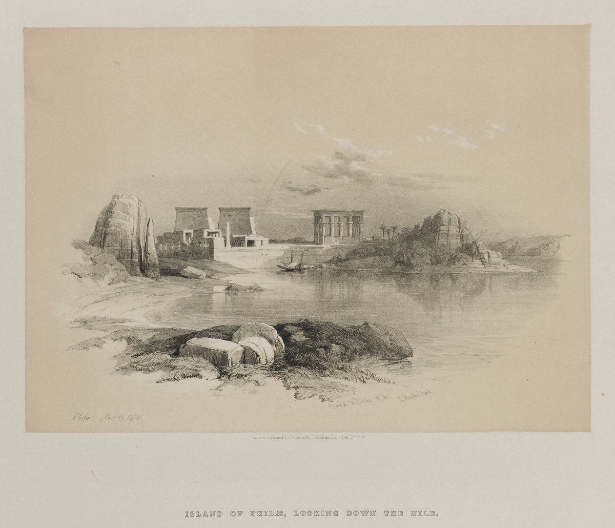 Égypte et Nubie, Volume II : Philae - Louis Haghe