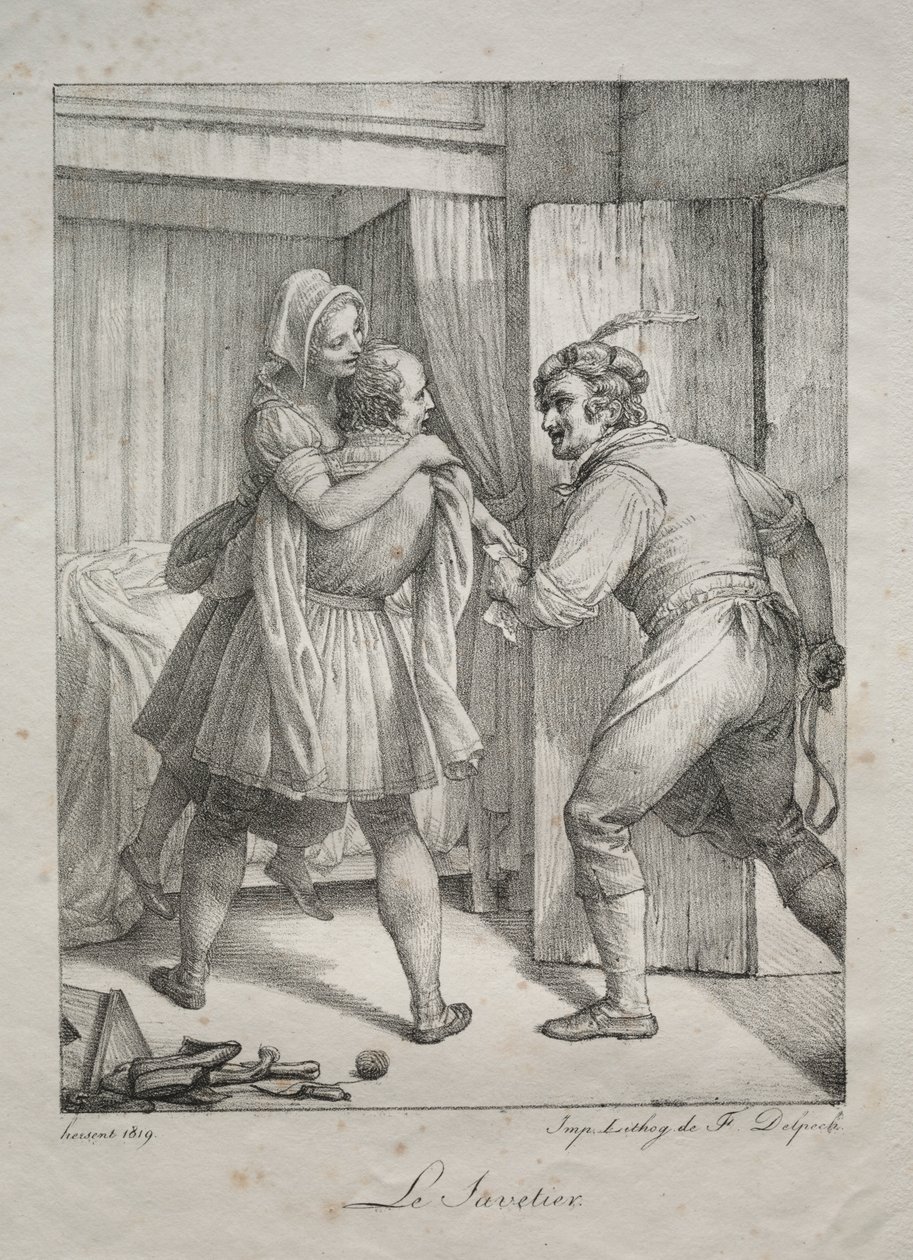 Le Cordonnier - Louis Hersent