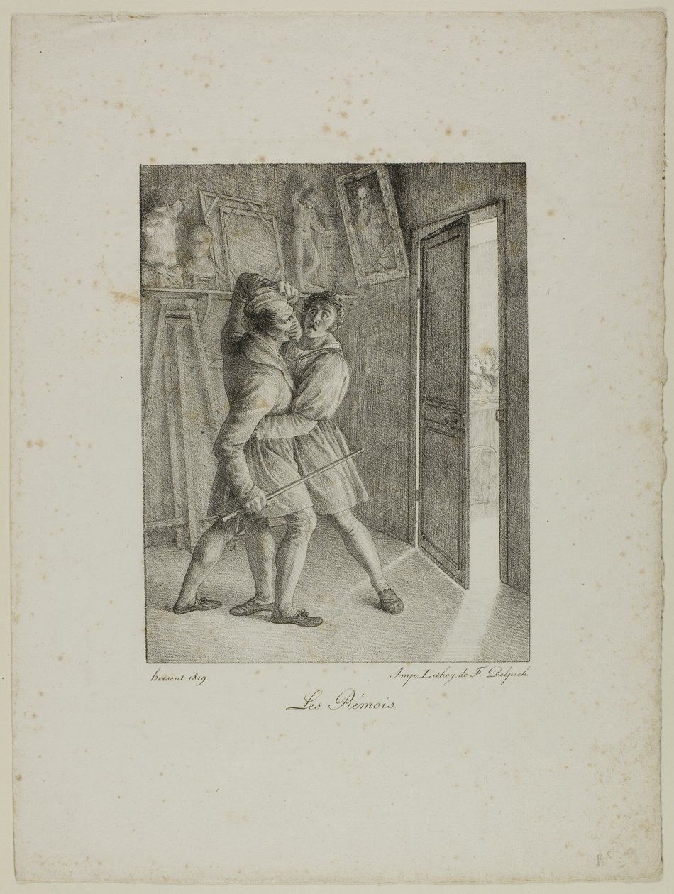 Les hommes de Reims - Louis Hersent