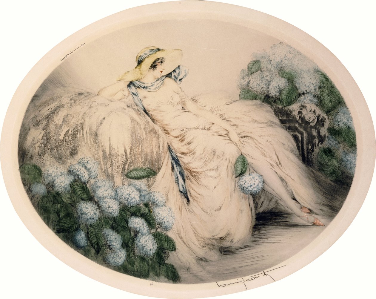 Hortensias - Louis Icart