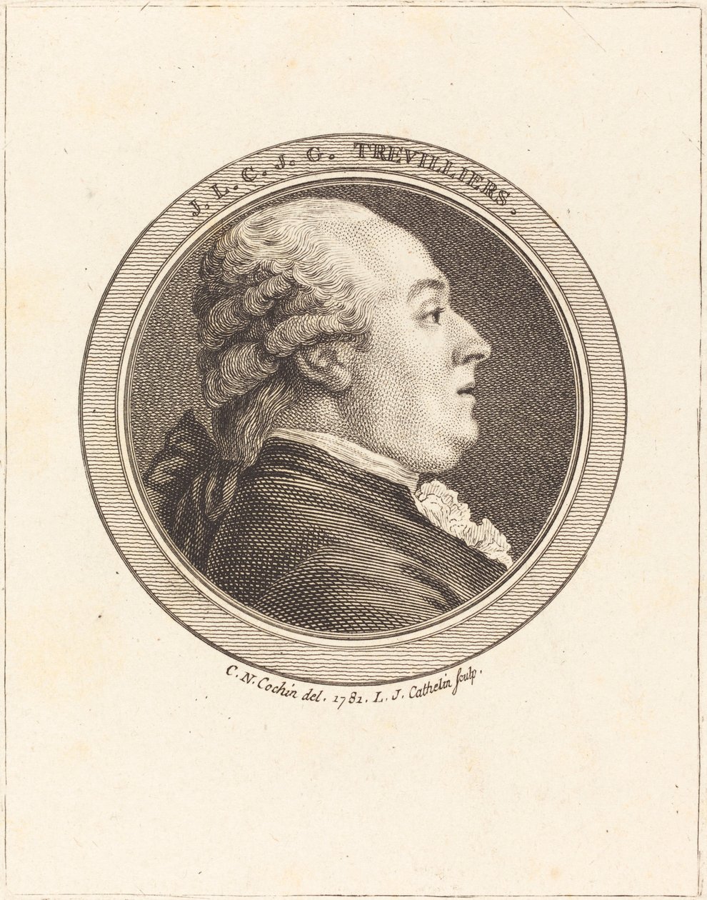 J. Trevilliers - Louis Jacques Cathelin after Charles Nicolas Cochin II