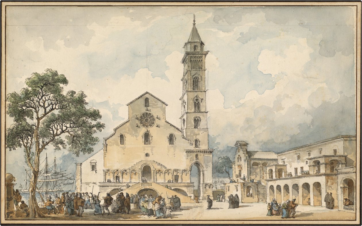 La Cathédrale de Trani - Louis Jean Desprez