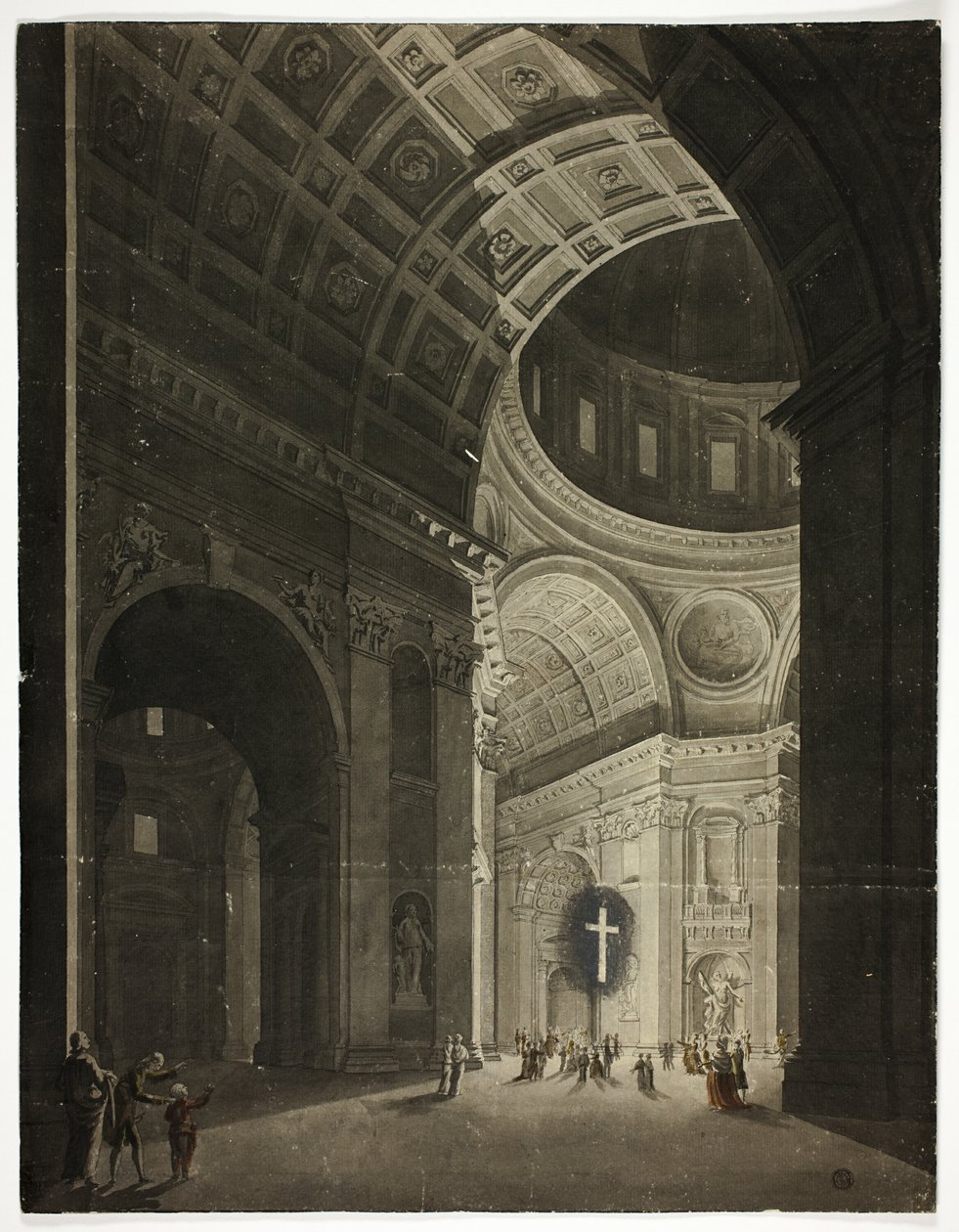 Vue de la traversée de Saint Peter