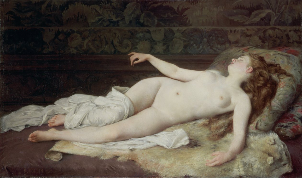 Sommeil - Louis Joseph Raphael Collin