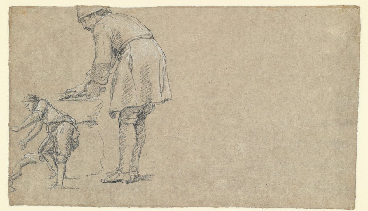 Études de figures (verso) - Louis Licherie de Beurie
